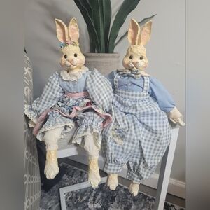 Vintage Avon Rabbit Couple